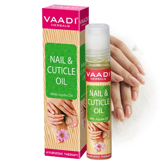 Vaadee Herbal Nail & Cuticle Oil with Jojoba Oil